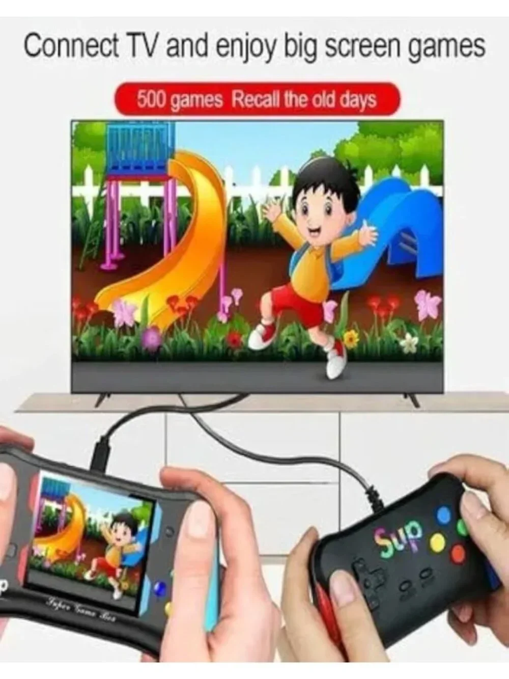 OH YOUTH Joystick 500 in 1 Handheld Console Game Model X7M 3.5 Inch
